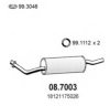 ASSO 08.7003 End Silencer